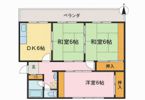 崎原第1マンションの間取り画像