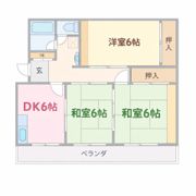 崎原第1マンションの間取り画像