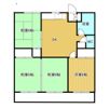 崎原第3マンションの間取り画像
