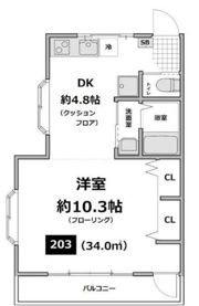 ル・クール西落合の間取り画像