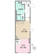 Fika大井町の間取り画像
