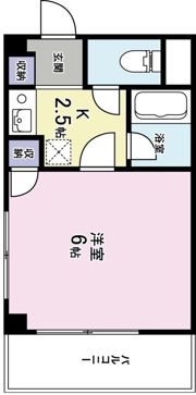 早稲田桜並木AVEの間取り画像