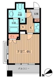 KDXレジデンス神楽坂の間取り画像