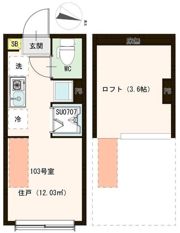ソラニア上井草の間取り画像