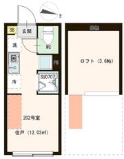 ソラニア上井草の間取り画像