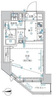 クレイシア両国レジェールの間取り画像