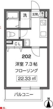 ブルーマールの間取り画像