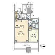 パークコート文京小石川ザタワーの間取り画像