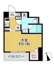 メインステージ新橋の間取り画像
