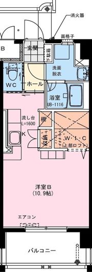 アクア広島の間取り画像