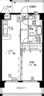 ララモアの間取り画像