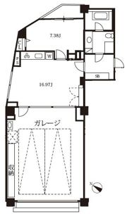 ケーディーエックスレジデンス上野毛の間取り画像