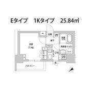メトロステージ上野の間取り画像