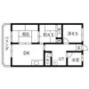 メゾン東加古川の間取り画像