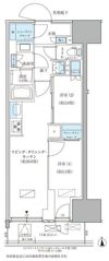 パークアクシス品川天王洲アイルの間取り画像