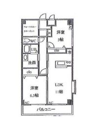 クープル南原の間取り画像
