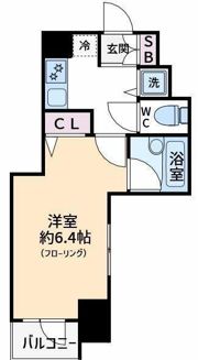 プレール・ドゥーク銀座EASTの間取り画像