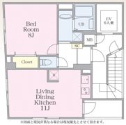 HKビルの間取り画像