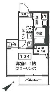 サンヒルズ旗の台の間取り画像