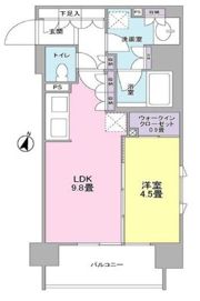 クローバー神田紺屋町の間取り画像