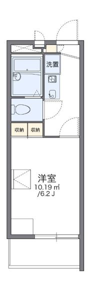 レオパレスゴールドフォルムの間取り画像