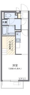 レオネクスト浪華Ⅲの間取り画像