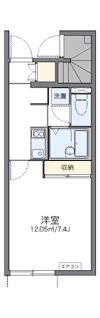 レオネクストタカス弐番館の間取り画像