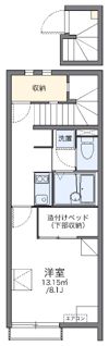 レオネクストKTY 白浜Ⅱの間取り画像
