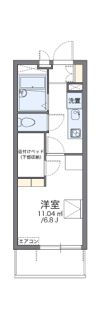 レオパレスメイセイ Ⅱの間取り画像