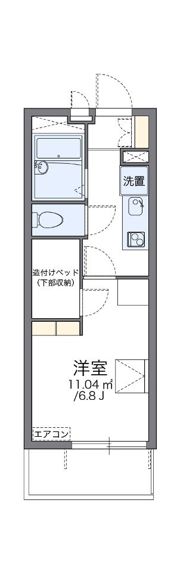 レオパレスメイセイ Ⅱの間取り画像