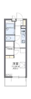 レオパレスメイセイ Ⅱの間取り画像
