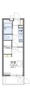 レオパレスメイセイ Ⅱの間取り画像