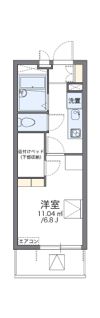 レオパレスメイセイ Ⅱの間取り画像