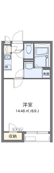 クレイノ修の間取り画像