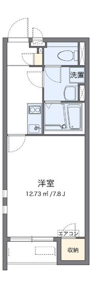 クレイノ古坂の間取り画像