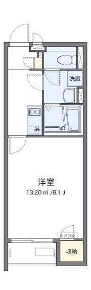クレイノエコハウス華園の間取り画像
