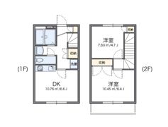 レオパレスグランディールの間取り画像