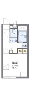 レオパレスダイガの間取り画像