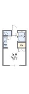 レオパレスアンシャンテの間取り画像