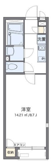 レオネクストソレーユ三木の間取り画像