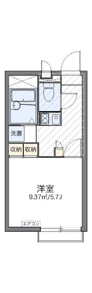 レオパレスSEIZANの間取り画像