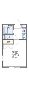 レオパレスKUWADAの間取り画像