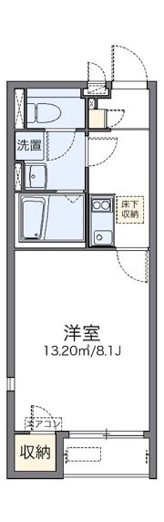 レオネクスト八代本町の間取り画像