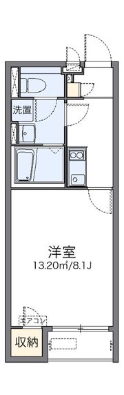 レオネクスト八代本町の間取り画像