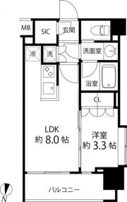 リリエンベルグ目白壱番館の間取り画像