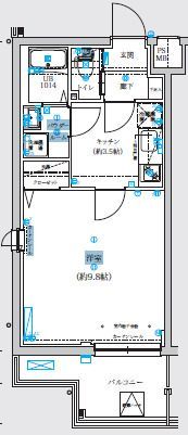 SQUARE CHIDORICHOの間取り画像