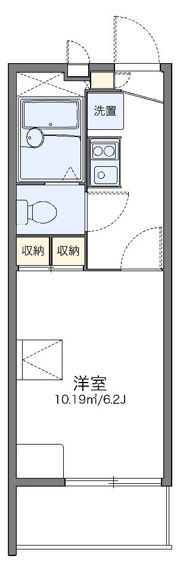 レオパレスドレ フルールの間取り画像