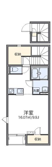 レオネクストピースフルミヅキの間取り画像