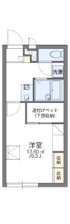 レオパレスイーグルの間取り画像