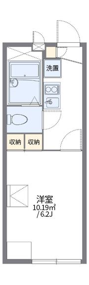 レオパレス神屋Ⅱの間取り画像